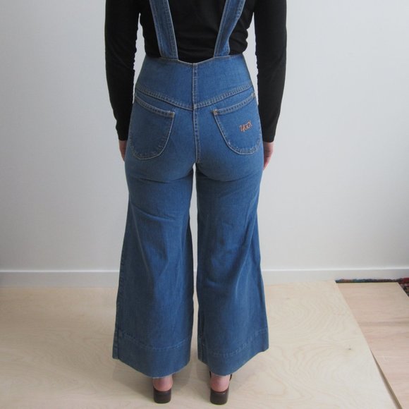 Ziggy 70s crop flare overalls - Picture 8 of 14